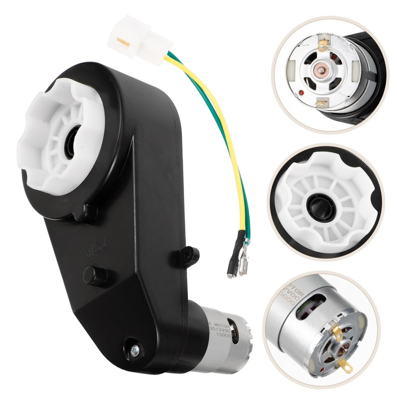 WOONEKY Electric Vehicle Motor for Kids Car Engine Gear Case
