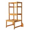 Zytty Toddler Step Stool Toddler Kitchen Stool, Adjustable-Height Toddler Tower