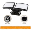 FAGUANGAO Dusk to Dawn LED Security Light,18W Plug in Flood