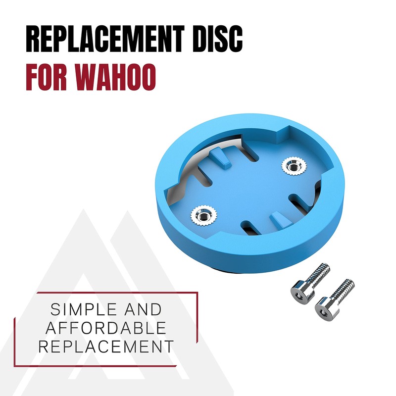 KOM Cycling Rd-01w Bike Computer Replacement Discs (Blue (Wahoo) Single