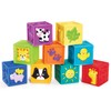 Earlyears Kidoozie Squeak and Stack Blocks Playset for Infants and