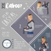 Caboo Lite Baby Carrier - Alloy | One Size Multi-Position