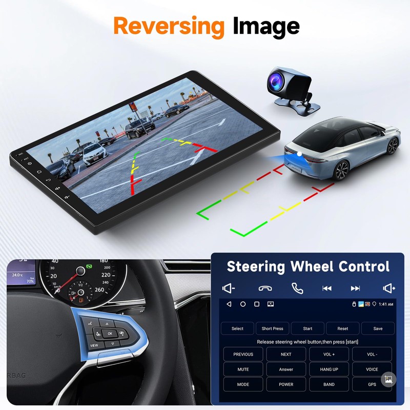 [4G+64G] Car Radio for Ford Explorer 2005-2010 with Bluetooth GPS