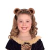 Vonokee ﻿Brown Bear Ears Headband Costume, Cute Care Movable Face