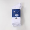 Champion C3-ZB722S Men's Socks (3 Pairs), Antibacterial and Odor Resistant,