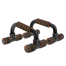 Push Up Stand, 1 Pair Push Up Bar, Strength Training Equipment for Men and Women, Chest Muscles Abdominal Muscles Fitness Equipment - Color: Orange, Specification: one-size