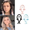 TikTok Self-Waving Perm Hair Rollers Wave Roll Black 2ea