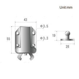 8 Pack Push Latch，Touch Latch Safe Push Latch，Rebound self-Locking Device，Open Catch Lock Drawer Cabinet Catch Touch Latch Cupboard Bedroom
