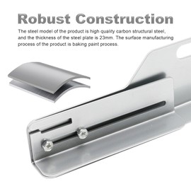 CHGJ Wheel Alignment Tool with Tape Measures,Heavy Duty Toe Alignment Tool Plates,Car Front End Alignment Tool, Fast & Accurate Car Alignment Tool Kit (Silver)