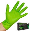 RZT 100 Nitrile Gloves Diamond Coated Green GRIP Work Gloves