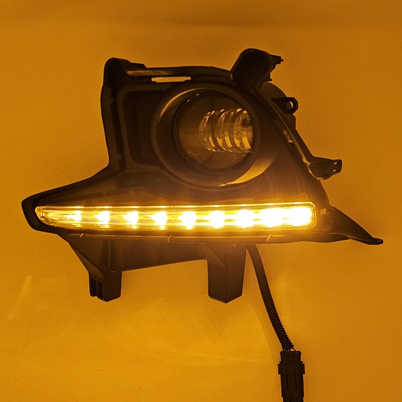 LEDIN LED Fog Light DRL Compatible For 2014-2016 Highlander Switch