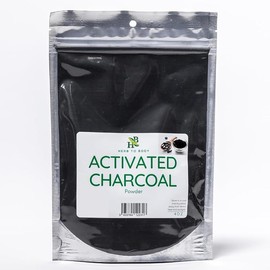 Herb To Body Activated Charcoal Powder 4oz - USA Origin