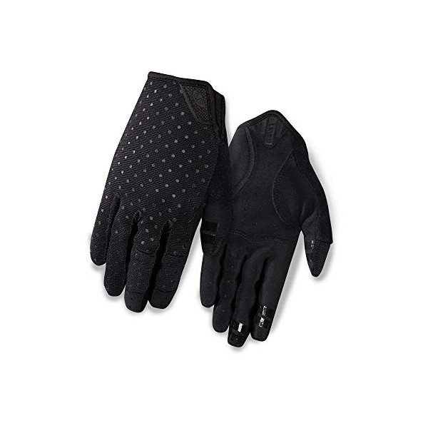 Giro La DND Women's Mountain Cycling Gloves - Black Dots (2021), Small