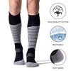CS CELERSPORT 2 Pack Ski Socks for Men and Women