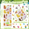 36 Sheets Animal Stickers for Kids - 900+ 3D Puffy