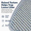 Silicone Cat Litter Mat 30" x 23",Large Waterproof Cat Pad