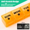 Extra Large 28 Day Pill Organizer with Travel Case
