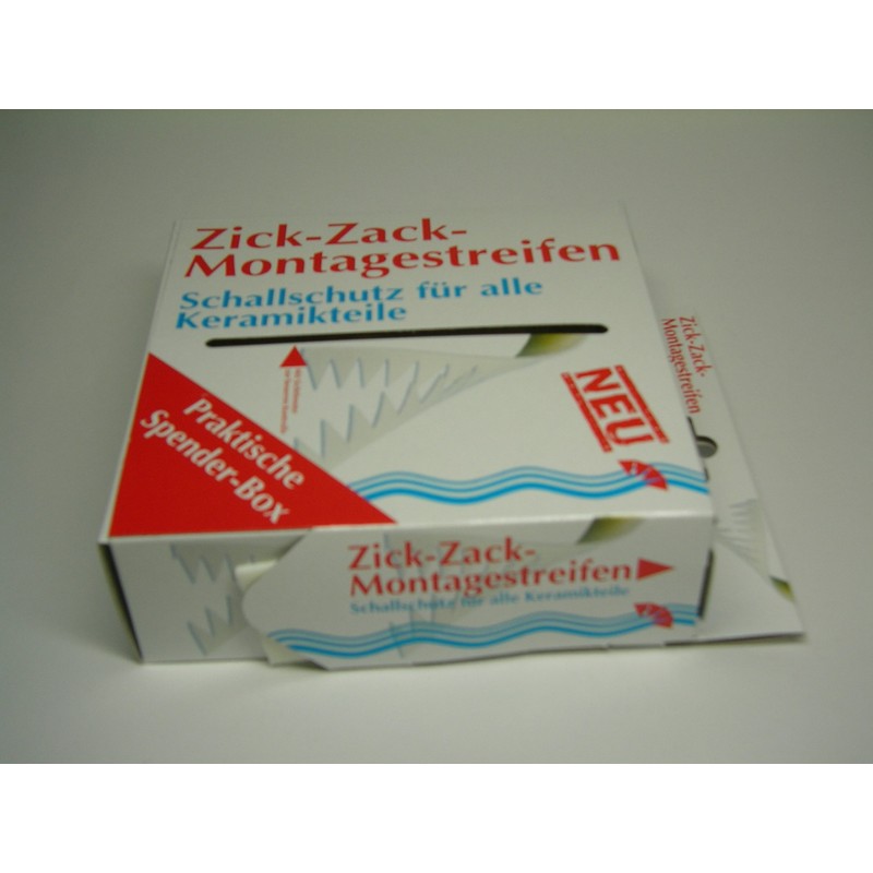 Sound Insulation Zig Zag Mounting Strips