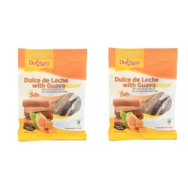 dulzura borincana 2 packs Dulzura Borincana Dulce de Leche con Guayaba (Milk candy with guava)
