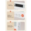 Digital Kitchen Timer, Visual Timers with Large LED Display, Adjustable