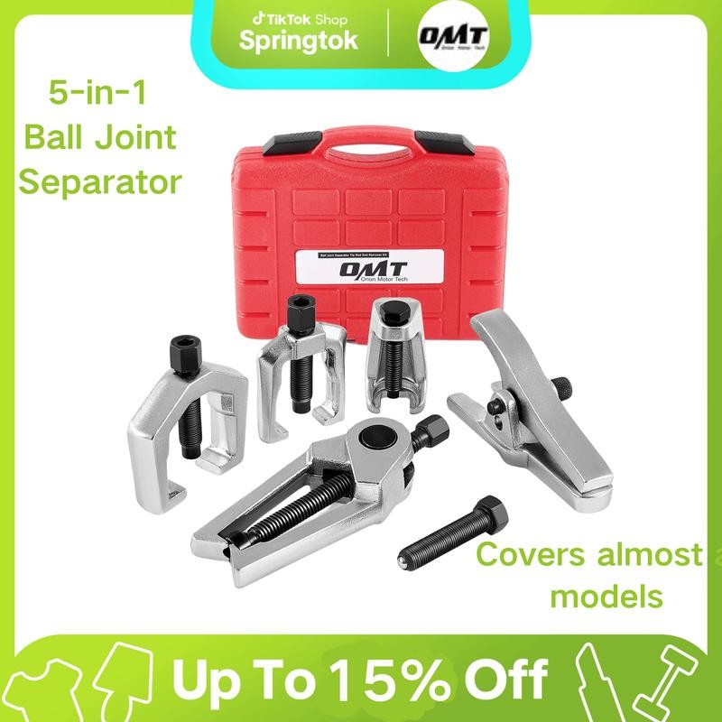【Summer Tools】OMT 5-in-1 Ball Joint Separator, Pitman Arm Puller, Tie