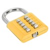 PATIKIL 10 Digit Button Combination Padlock, 5 Position Locking Mechanism