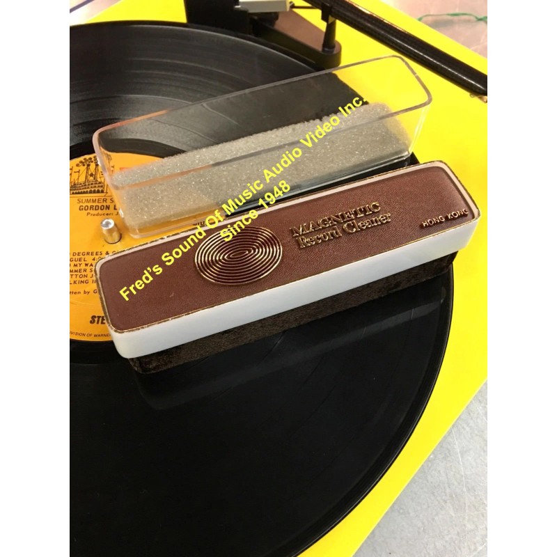 lebo NEW Disc Washer Magnetic Record Cleaner Brush Le-Bo Vinyl