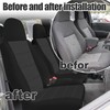 EDIETH Front 60/40 Split Bench Seat Covers for Chevy Colorado