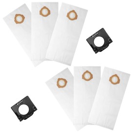 49-90-2016 Fleece Dust Bags Fit Milwaukee 0960-20 Wet/Dry Vacuum and Milwaukee 0970-20 cordless vacuums (6PK)