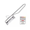 Fackelmann Stainless Steel Universal Peeler with Potato-Eye Remover, Silver, 15