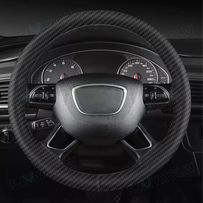 SJMYXCLW For Toyota Tacoma Tundra Steering Wheel Cover Protector Non-Slip