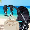 SHULLIN Pram Hooks, Pack of 2, Pram Bag Hook, Bag