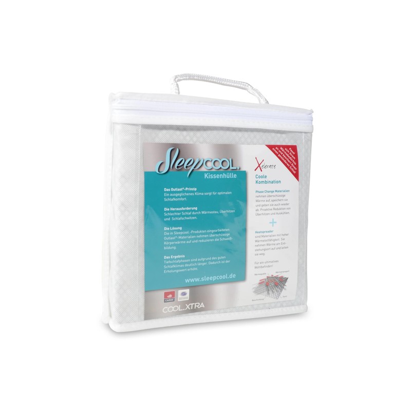 SleepCOOL. Cooling Cushion Cover 40 x 80 cm Cool Xtra