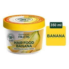 3 Pza Mascarilla Para Cabello Garnier Fructis Hair Food Bana