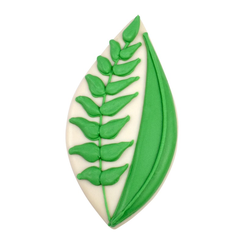 R&M Unicorn Ear/Leaf 3.75" Stainless Steel Cookie Cutter