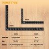 POWERTEC Framing Square, 16 x 24 Inch Steel Carpenter Square