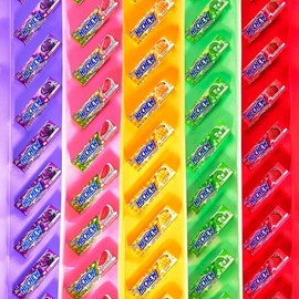 HI-CHEW Variety Sticks, 15-Pack, Soft & Chewy Candy, 1.76oz Each, Bulk Candy Individually Wrapped - Made with Immensely Juicy Fruity Flavors