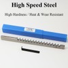 HSS Keyway Broach with Shim Hydraulic Machine Accessory Broaching Tool,