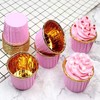 Pack of 100 Aluminium Foil Paper Baking Cases for Muffins