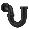 18 Gauge Solid Brass P-Trap 1 1/4” OD, Heavy Duty