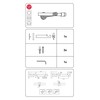 Gardinia Support for Curtain Rods
