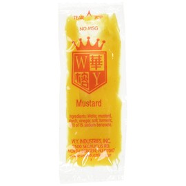W.Y 50 Packages Chinese Mustard Packets