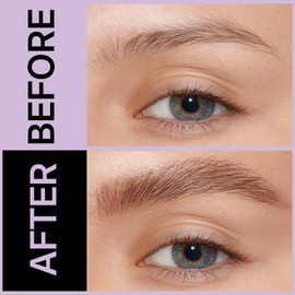 Intoo You 30° Curved Eyebrow Pencil, Magic 2 in 1 Eyebrow Pen Pro, Waterproof Eye Brow Pen with 2 Tips, Vivid Microblading Brow Pencils for Women, Last All Day Makeup (Light Brown)