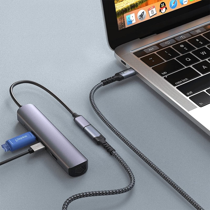 Reagle USB-C 3.2 Thunderbolt Extender 100W 4K @ 60Hz 0.5m