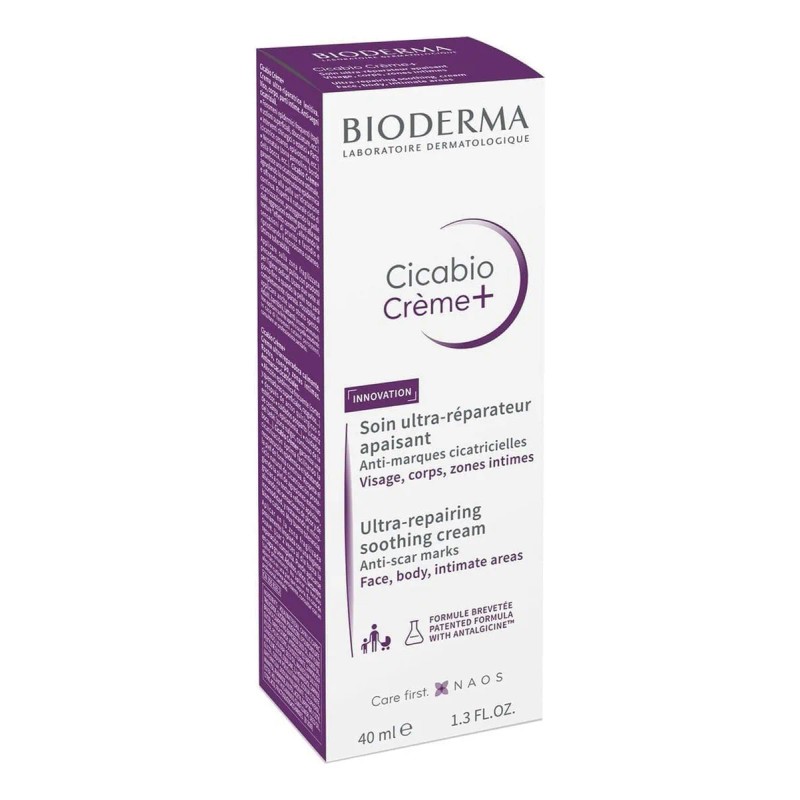 Bioderma Cicabio Crema Reparadora Calmante 40ml Tipo De Piel Dañada/irritada