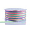 KONMAY 1.5mm Rainbow Nylon String with Case for Bracelets,53 Yards