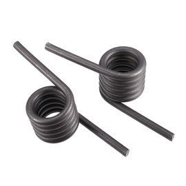 X AUTOHAUX Car Trailer Ramp Spring Trailer Coil Spring Left and Right Side Replacement 1 Pair