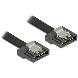 DeLOCK 83838 0.1 M SATA 7-PIN SATA 7-PIN SATA Cable SATA Cable Black
