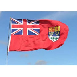 NEW 3x5 ft RED CANADA NAVY NAVAL ENSIGN PRE1965 CANADIAN FLAG better quality us