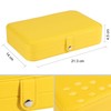 LANDICI Jewelry Box PU Leather Jewelry Case Jewelry Box Ring